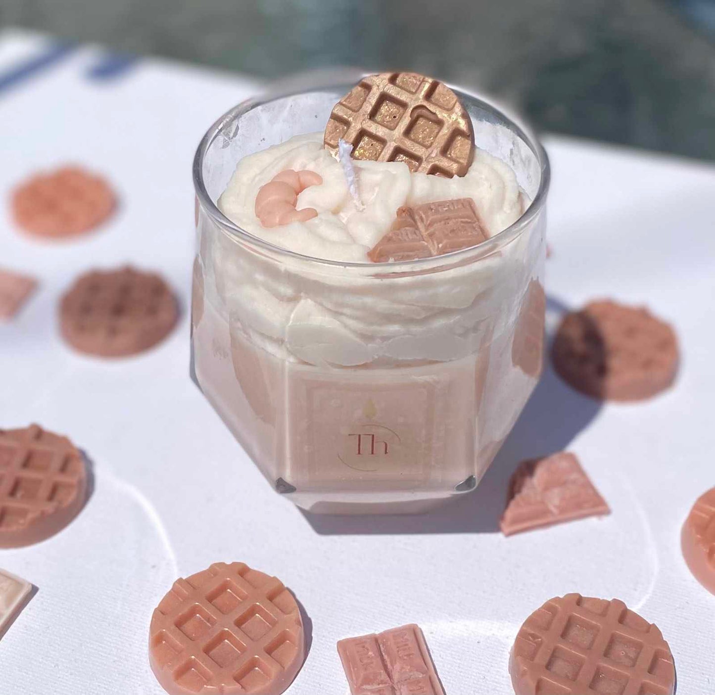 Waffle chocolate - Αρωματικό κερί Σόγιας
